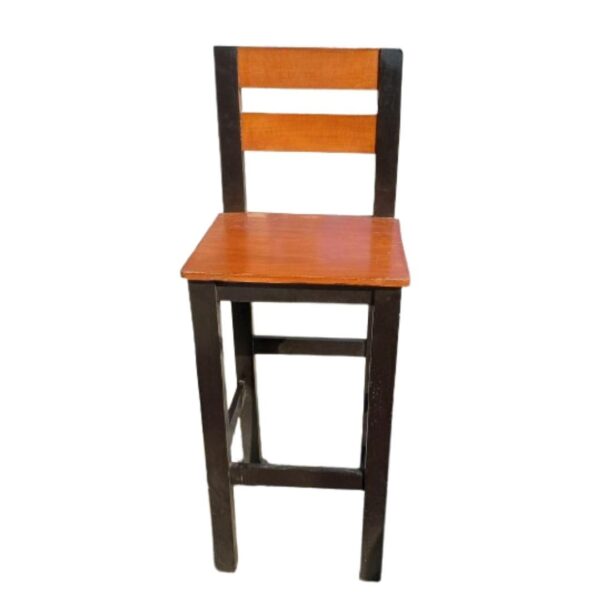 Banco Modelo Barra Playero en Color Caramelo de Madera Pino y Capirona: Diseño Auxiliar - Imagen 2