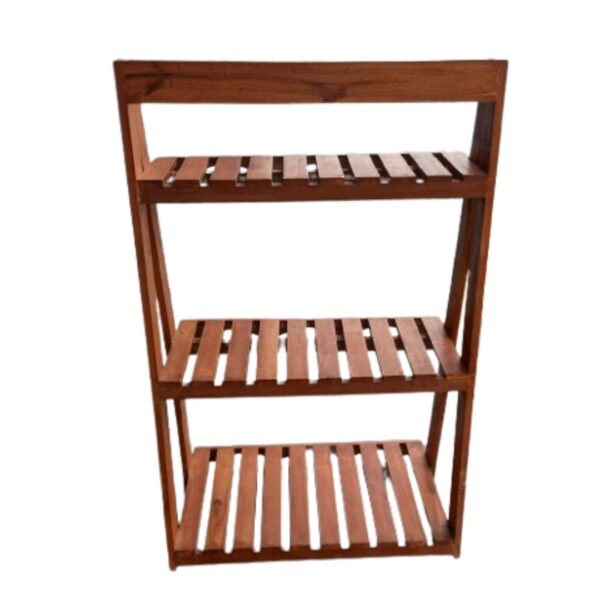 Estante Modelo Multifunción de Color Caramelo y Madera Capirona: Diseño Auxiliar - Imagen 2