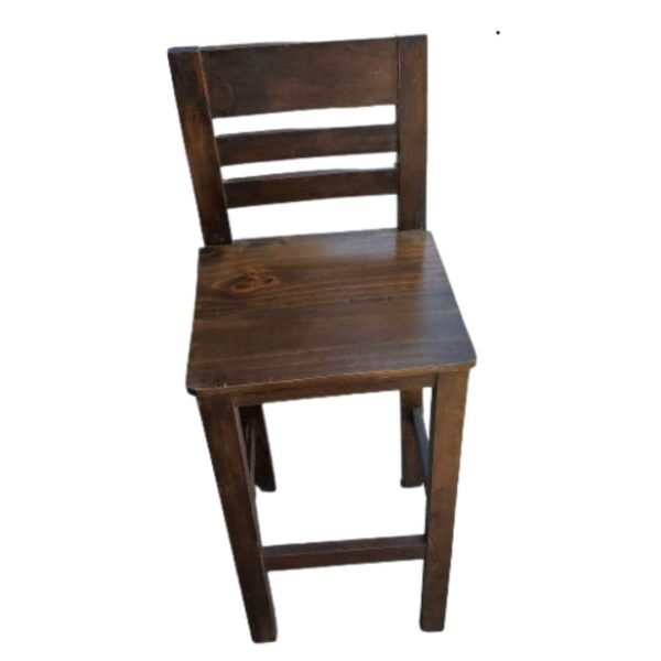 Banco de Barra Playero Rústico Madera Pino y Capirona: Diseño Auxiliar - Imagen 2