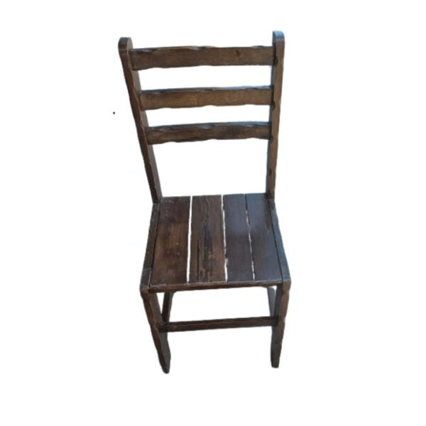 Silla Rancheras con Piquetes Rústico de Madera Capirona: Diseño Auxiliar - Imagen 3