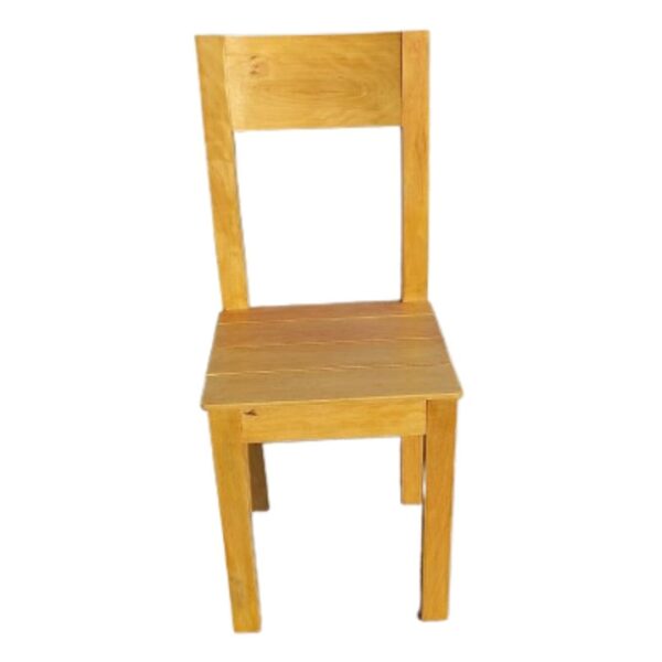 Silla Playera 1 Sola C Asiento Parrilla Natural Madera Capirona: Diseño Auxiliar