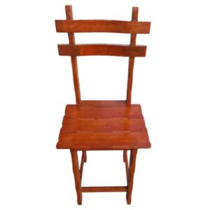Silla Modelo Chibola Color Caramelo Madera Capirona: Diseño Auxiliar