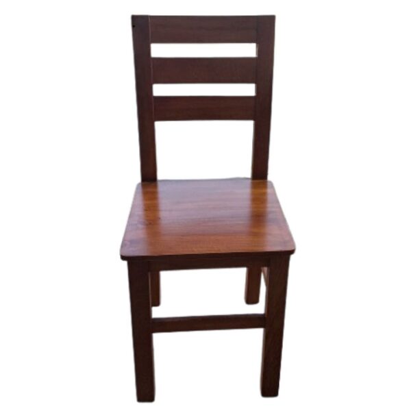 Silla Playera Caramelo de Madera Capirona y Asiento Pino: Diseño Auxiliar - Imagen 3