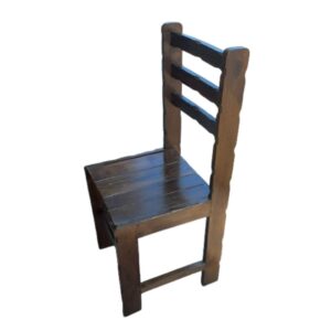 Silla Rancheras con Piquetes Rústico de Madera Capirona: Diseño Auxiliar
