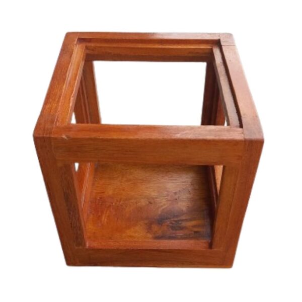 Cubos Modelo Decorativos de Color Natural y Madera Huayruro: Diseño Auxiliar - Imagen 4