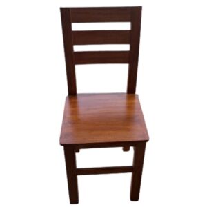 Silla Playera Caramelo de Madera Capirona y Asiento Pino: Diseño Auxiliar