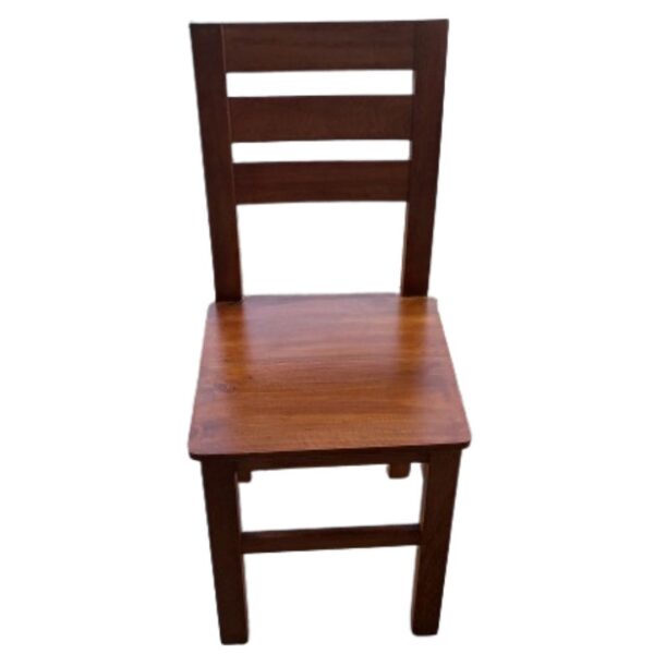 Silla Playera Caramelo de Madera Capirona y Asiento Pino: Diseño Auxiliar
