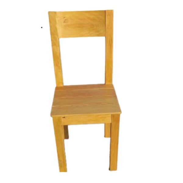 Silla Playera 1 Sola C Asiento Parrilla Natural Madera Capirona: Diseño Auxiliar - Imagen 2