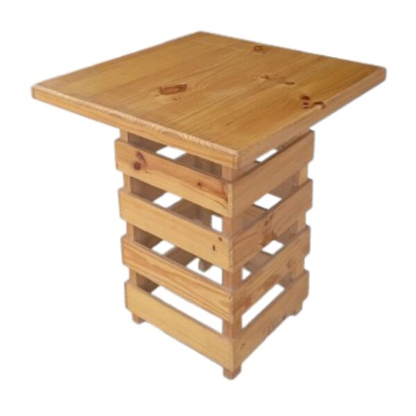 Mesa Modelo Palet de Color Natural y Madera de Pino: Comodidad en un Solo Diseño - Imagen 4