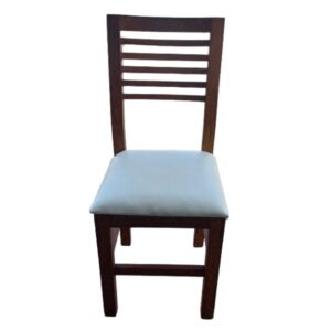 Silla Rayito Natural de Madera Huayruro y Asiento Tapiz: Diseño Auxiliar