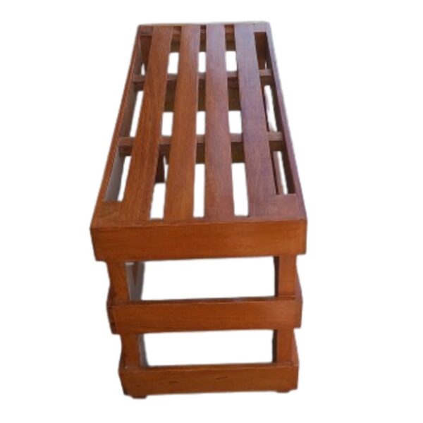 Banco Modelo Palet Natural Madera Huayruro: Diseño Auxiliar - Imagen 3