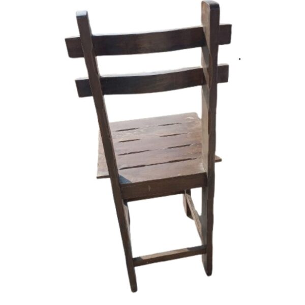 Silla Modelo Mamá Color Rústica Madera Capirona: Diseño Auxiliar - Imagen 4