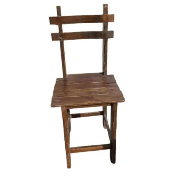 Silla Modelo Mamá Color Rústica Madera Capirona: Diseño Auxiliar
